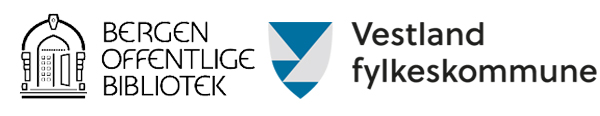 Logo for Bergen offentlige bibliotek og Vestland fylkeskommune