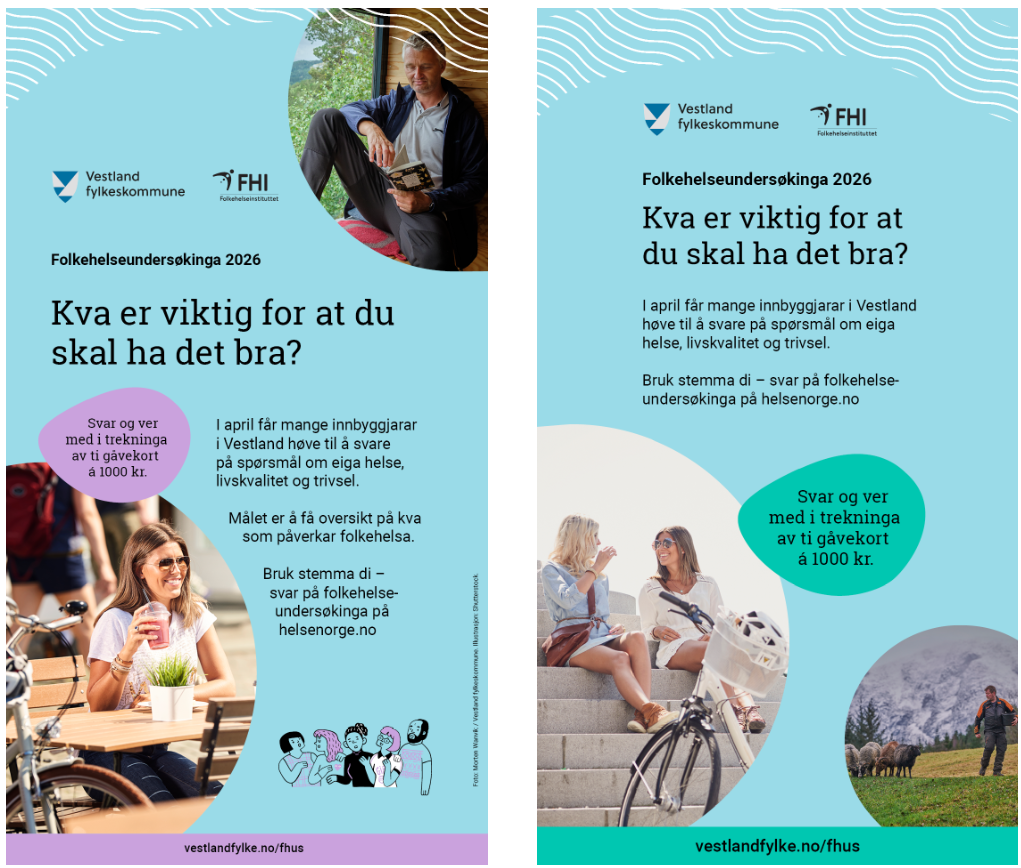 Infoskjermar i ståande format