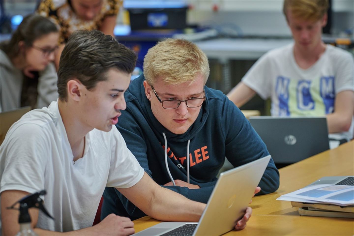 illustrasjonsfoto frå vidaregåande skule