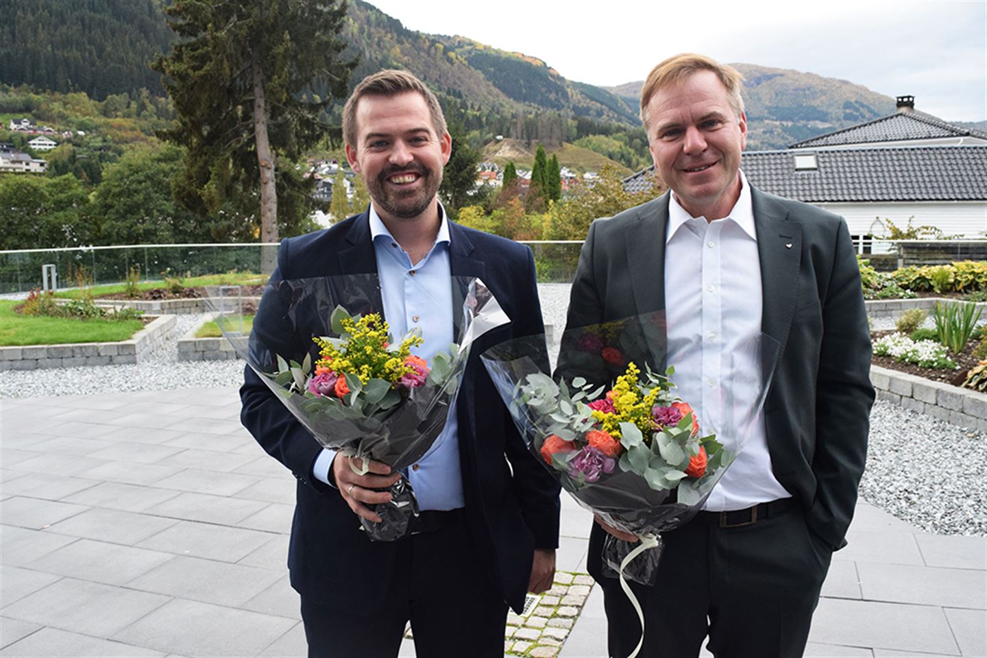 foto av Torbjørn Vereide og Alfred Bjørlo