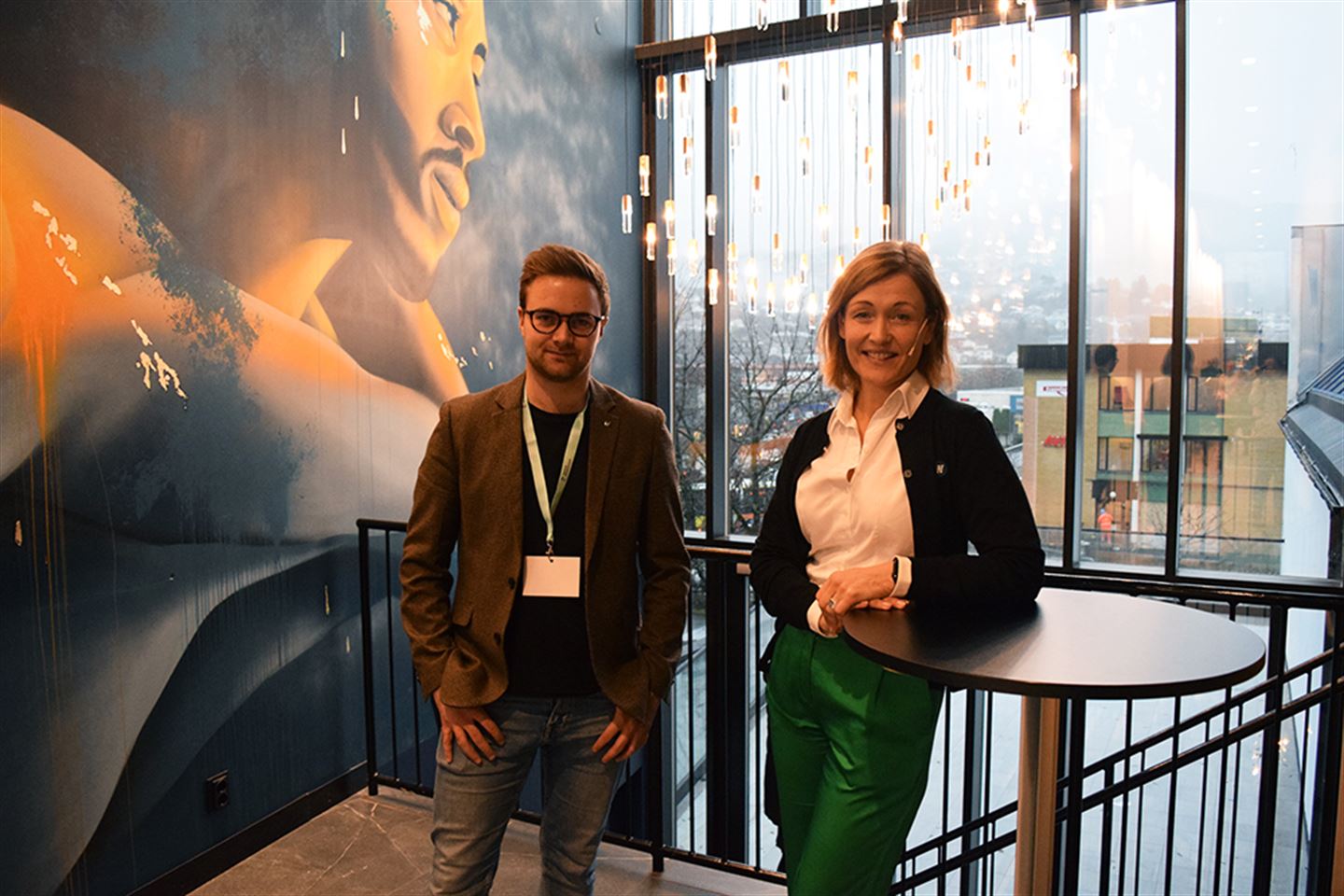 foto av Stian Davies og Kristin Danielsen