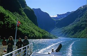 foto frå Nærøyfjorden