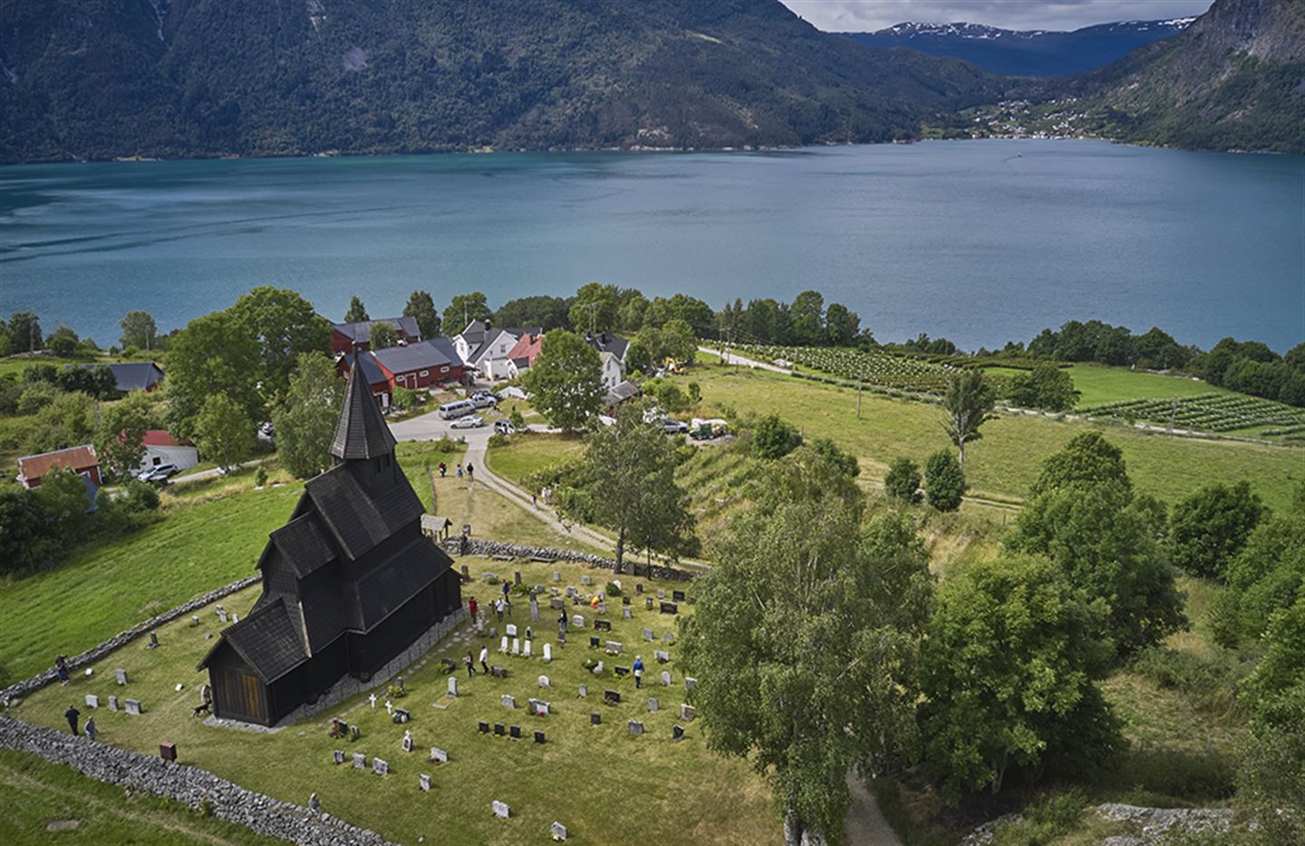 Foto av Urnes stavkyrkje