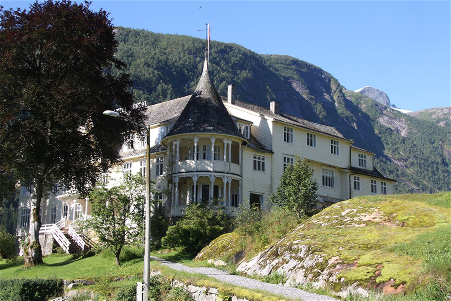 foto av Hotel Mundal i Fjærland