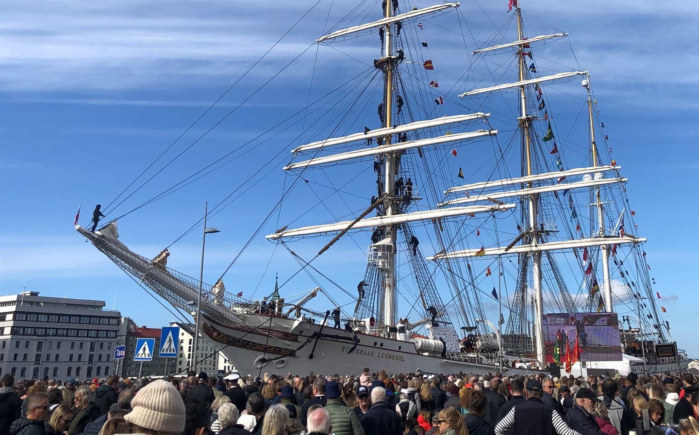 Seilbåten Statsraad Lehmkuhl.