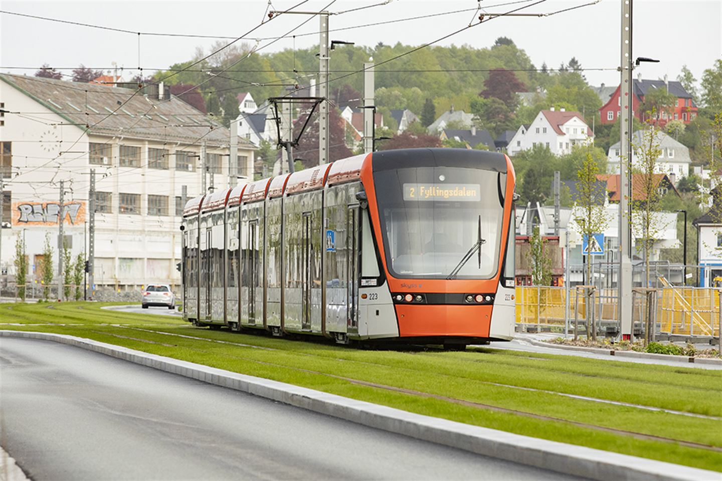 Bybanen i Bergen.