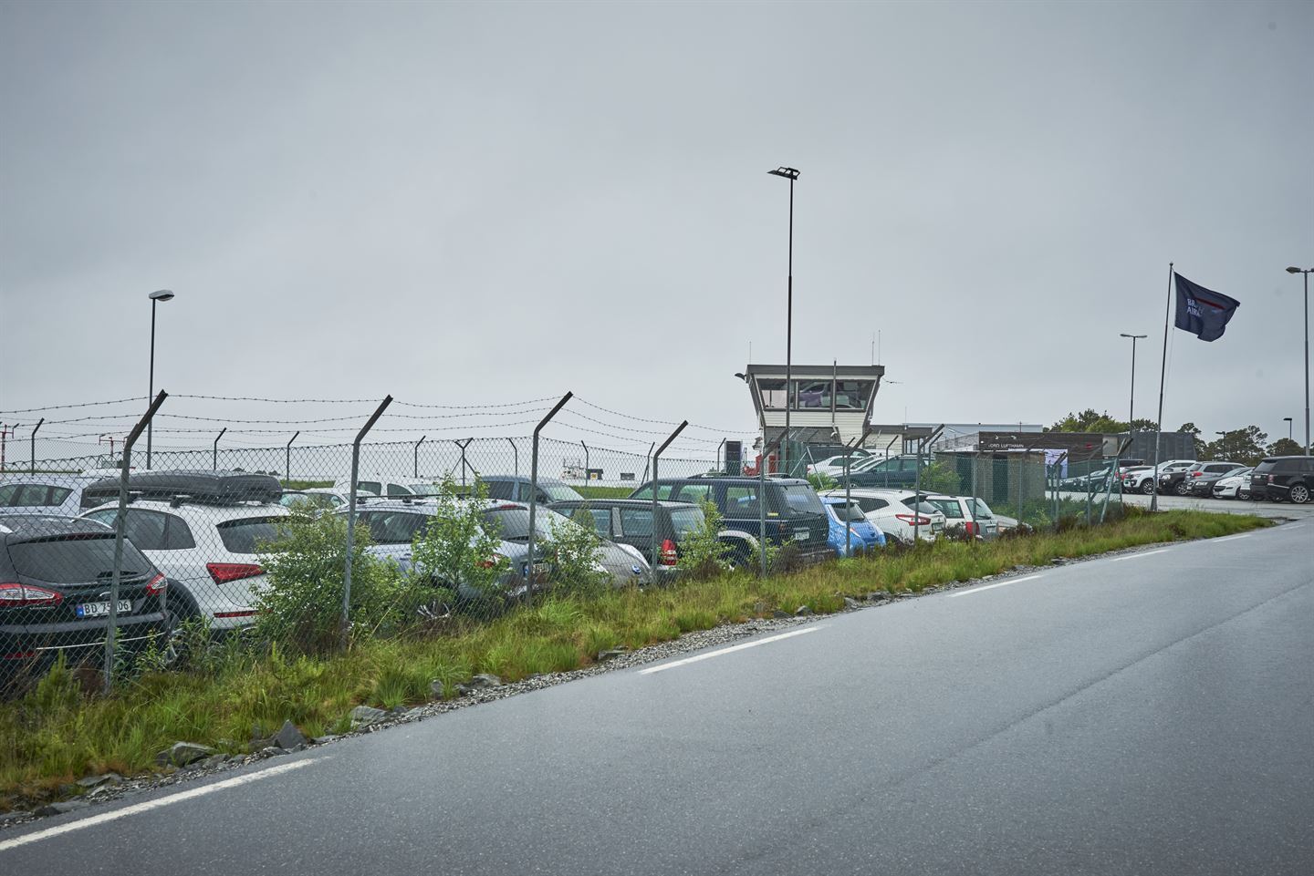 foto av flyplass på Stord