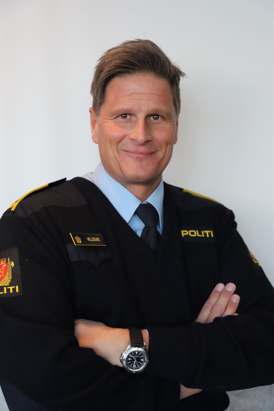 foto av tilsett i politiet