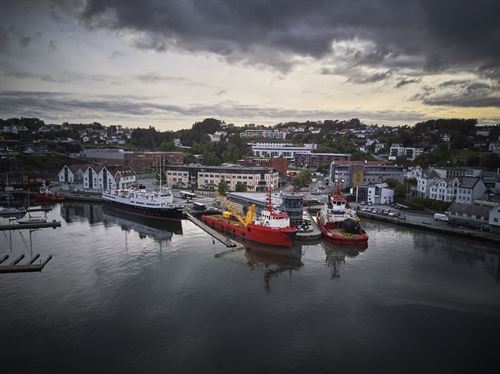 foto av stord hamn