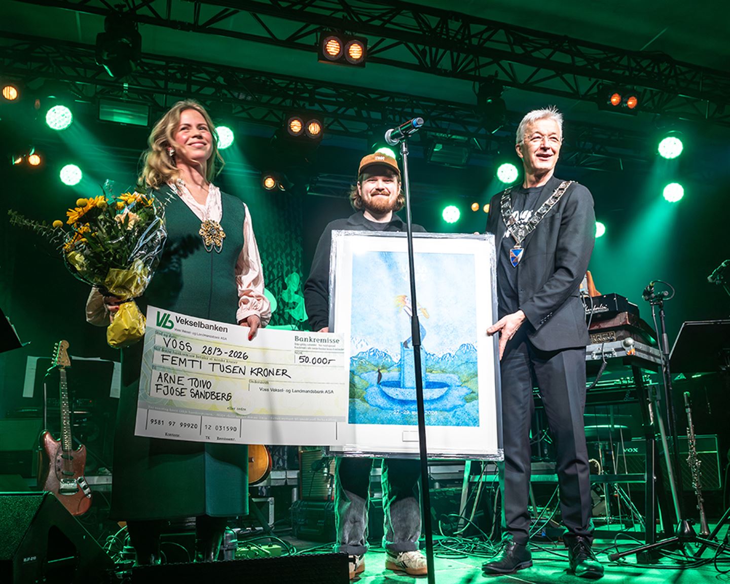 Utdeling av Vossa Jazz-prisen