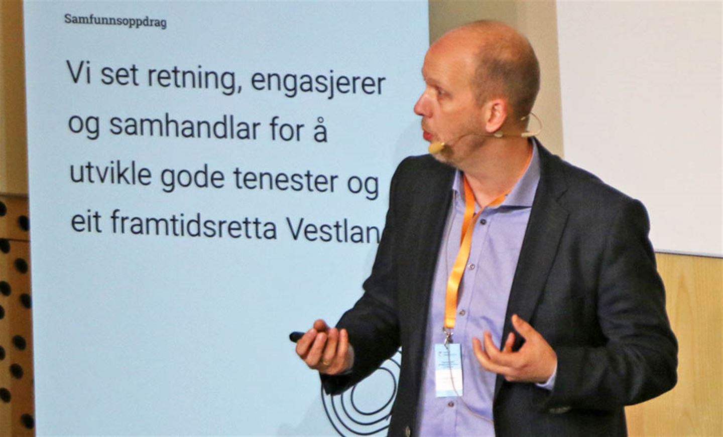 – Bømlomodellen skal sikre framtidsretta og riktig kompetanse til arbeidslivet, seier Erling Lodden, personaldirektør i Eidesvik AS.