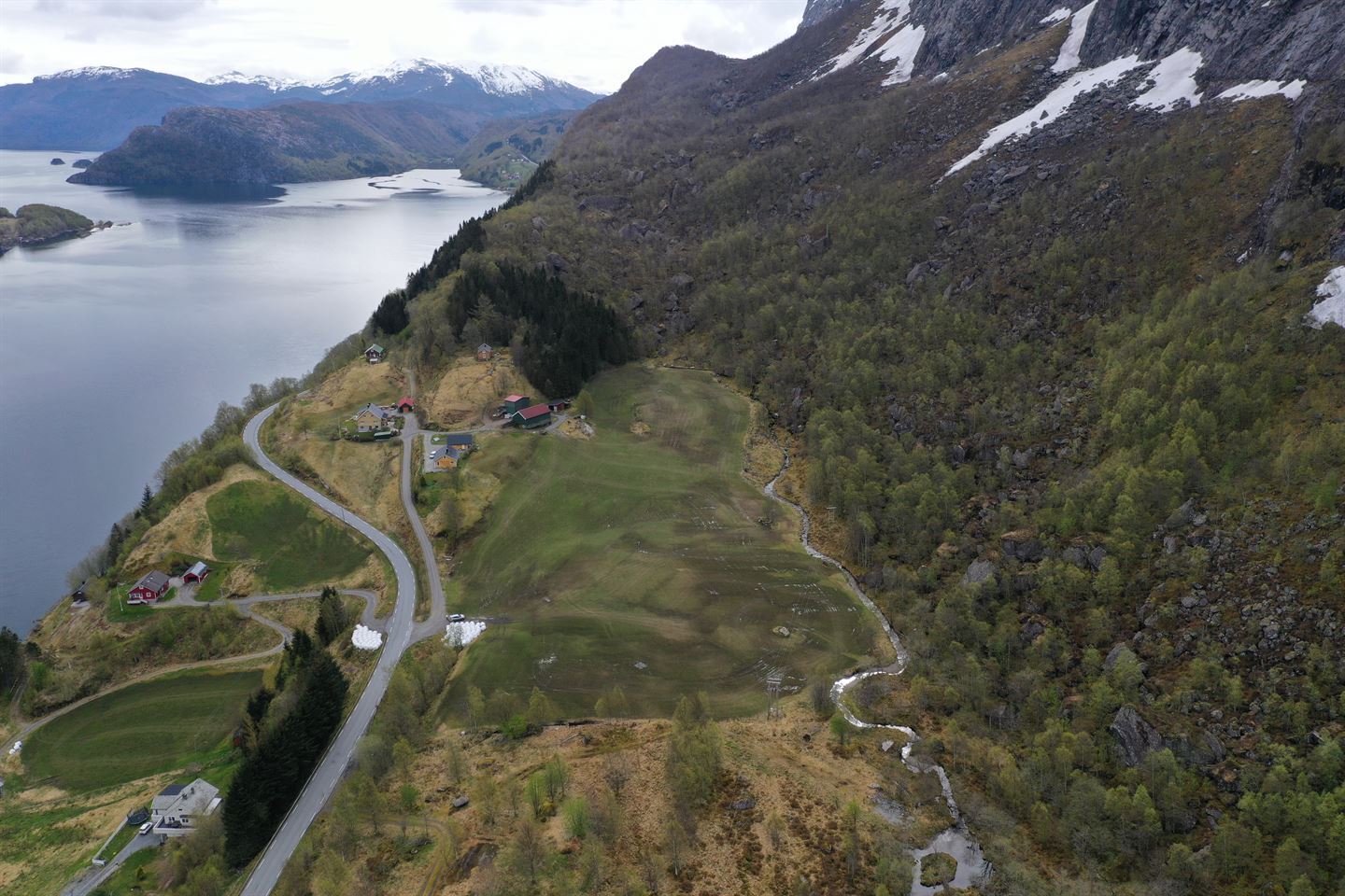 FV.609 HESTVIKA: Tunnelen skal gå frå Hestvika i vest til Heilevang i aust.