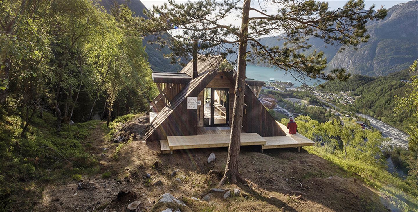 Dagsturhytta Aokanbu i Eidfjord