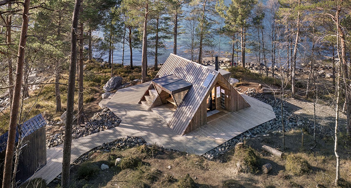 Dagsturhytta Fjordblikk i Masfjorden