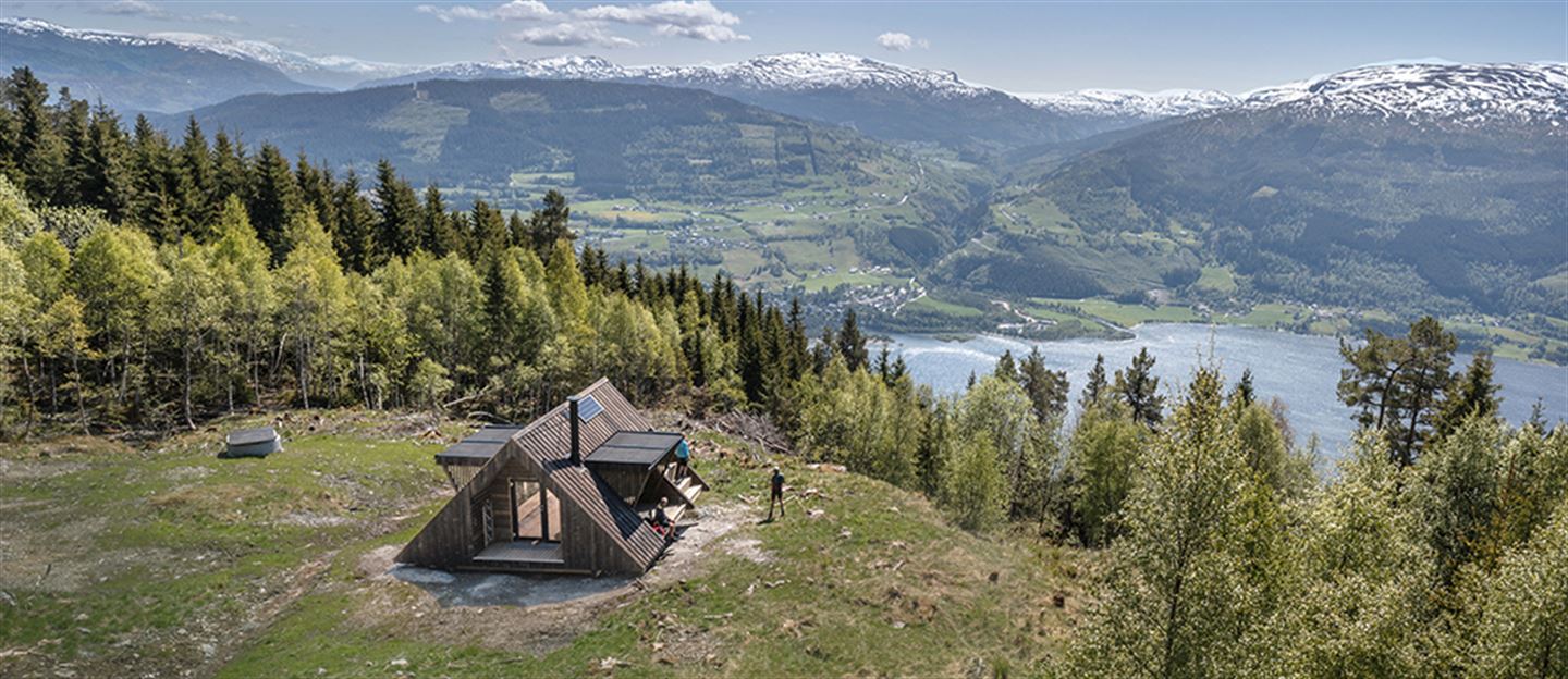 Dagsturhytta på Klepp på Voss.