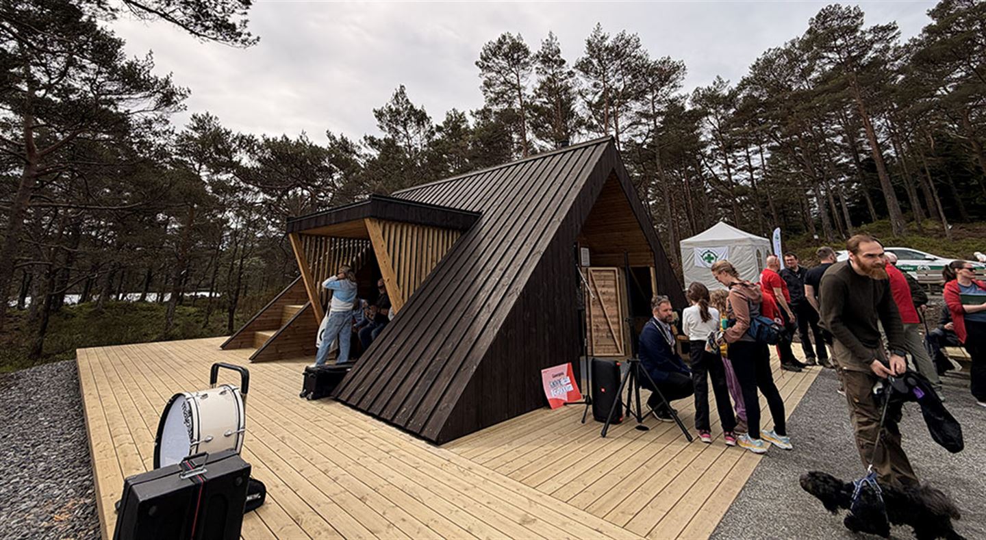 Dagsturhytta Siglingabu på Askøy
