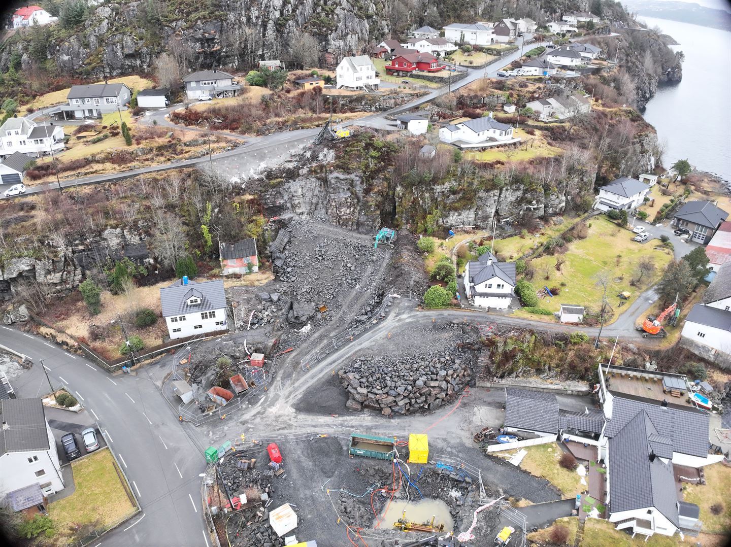 Anleggsveg i terrenget