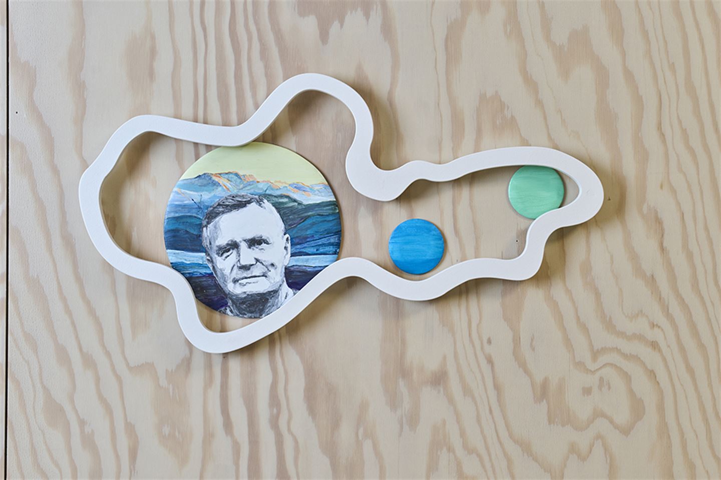 Kunstverk på Stord vgs., av Gunnhild og Ingrunn Bakke.